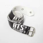 کمربند بی تی اس BTS چرمی