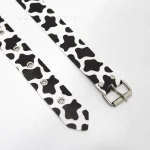 کمربند چرمی طرح دار