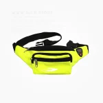 کیف کمری زرد چرمی