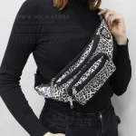 کیف کمری هولوگرامی پلنگی