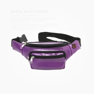 کیف کمری چرمی رنگ بنفس