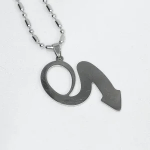 پلاک گردنبند فلزی