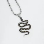 پلاک فلزی مار