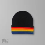 کلاه بافت Rainbow