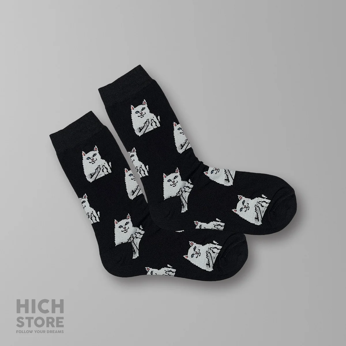 جوراب گربه فاک پترن