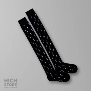 جوراب بالا زانو ستاره