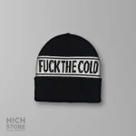 کلاه بافت Fuck The Cold