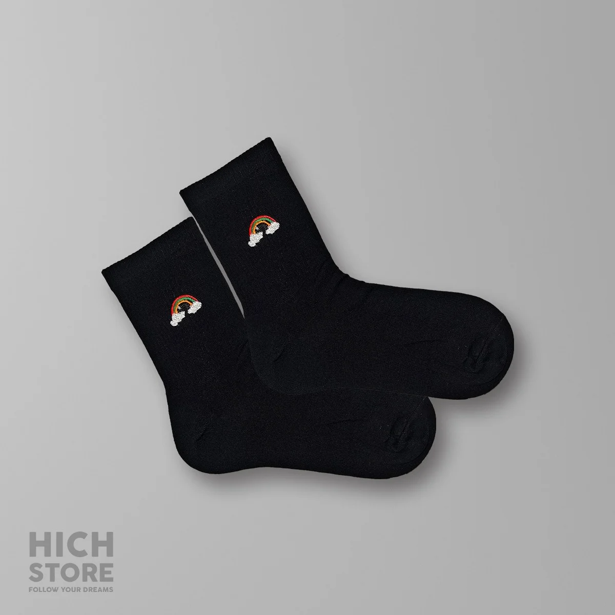 جوراب رنگین کمان