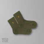 جوراب آووکادو گلدوزی