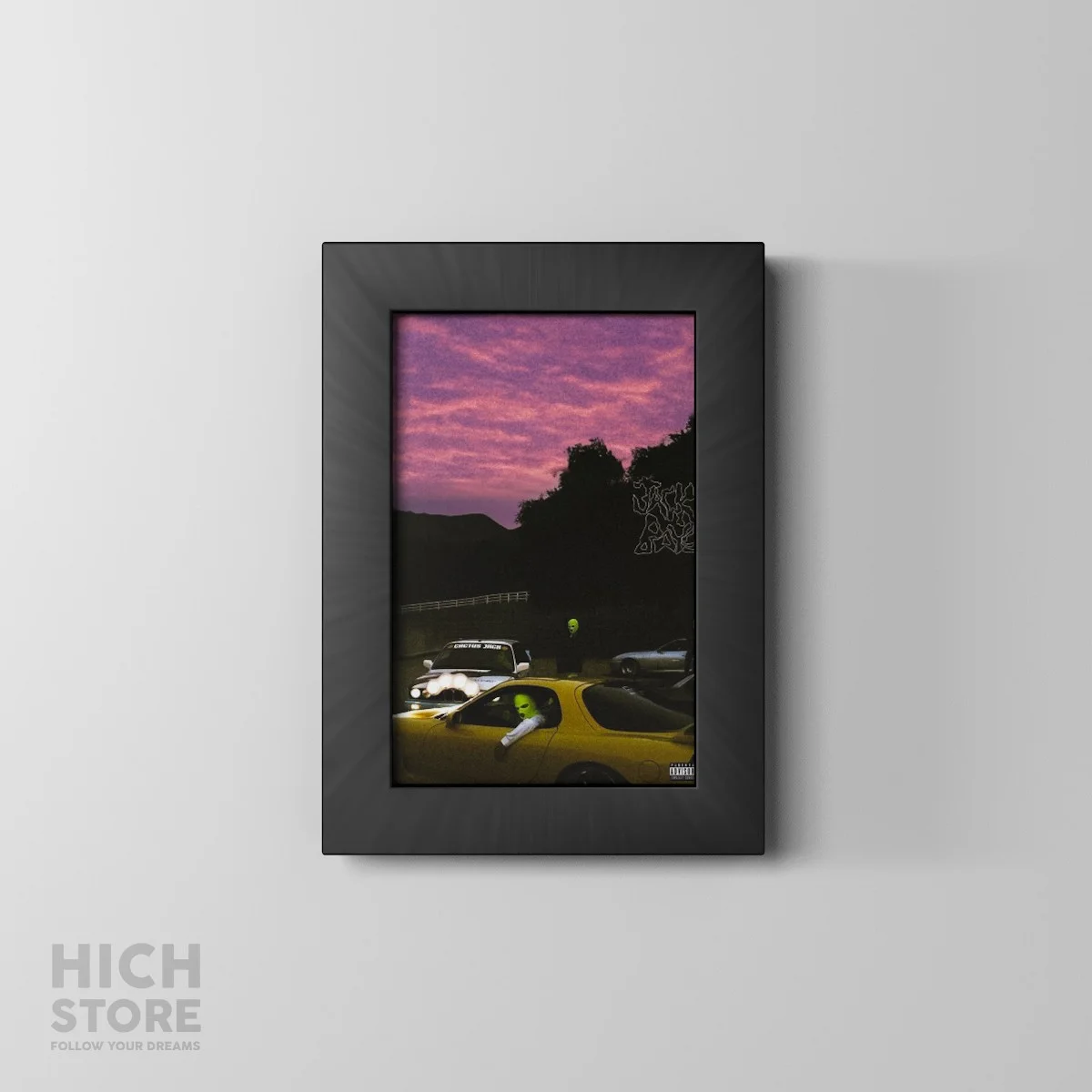 تابلو تابلو گنگ بنفش - Image 1