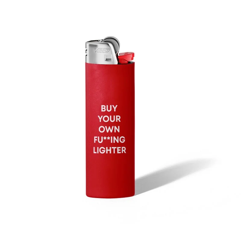 فندک خودت رو بخر فندک Buy Your Own قرمز - Image 1