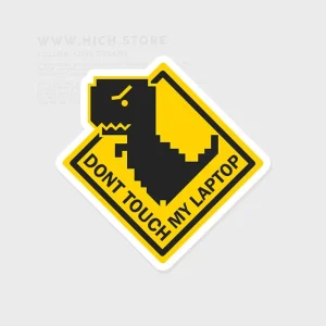 استیکر دونت تاچ لپتاپ