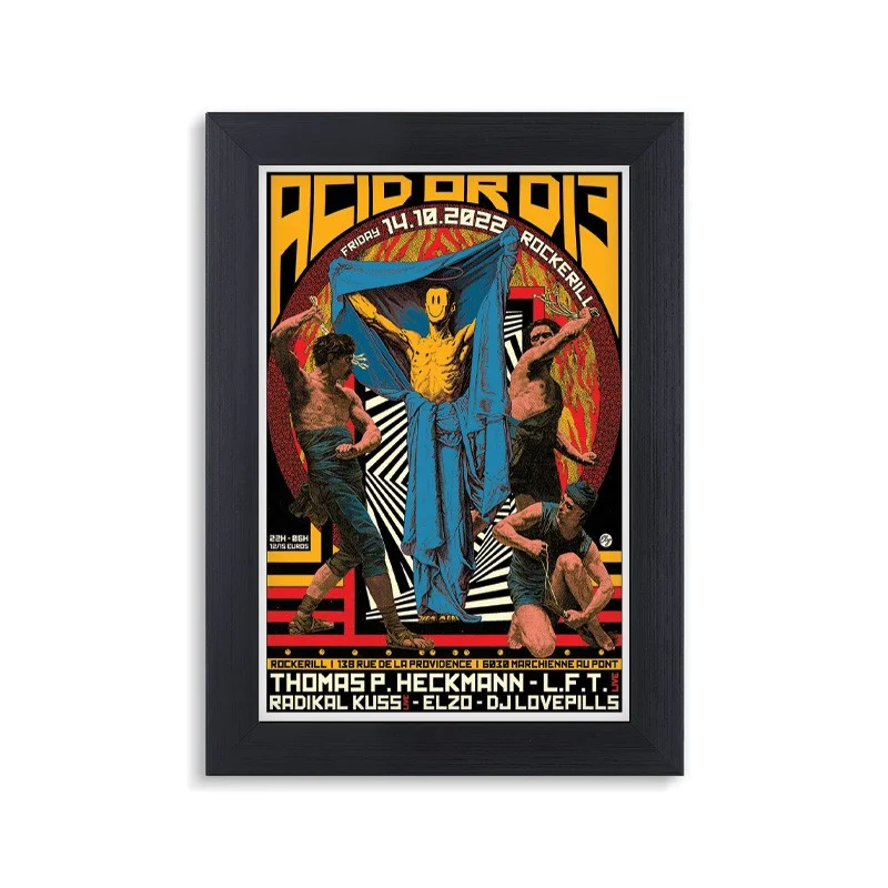 تابلو دیواری پوستر اسید