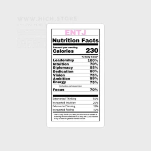استکیر شخصیت ENTJ
