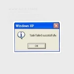 استیکر Task Failed