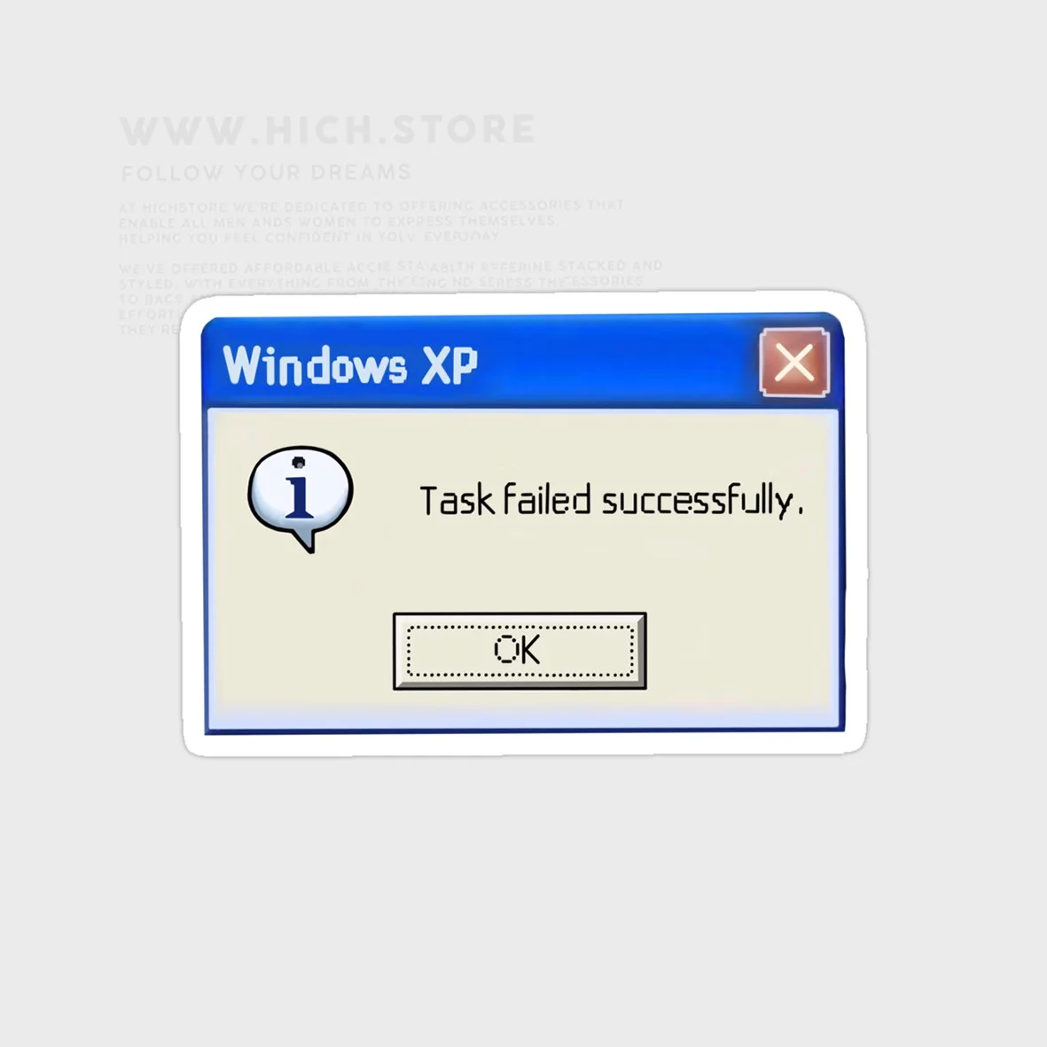 استیکر Task Failed استیکر Task Failed - Image 1