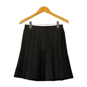 دامن مشکی پلیسه دار