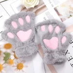 دستکش گربه‌ای طوسی
