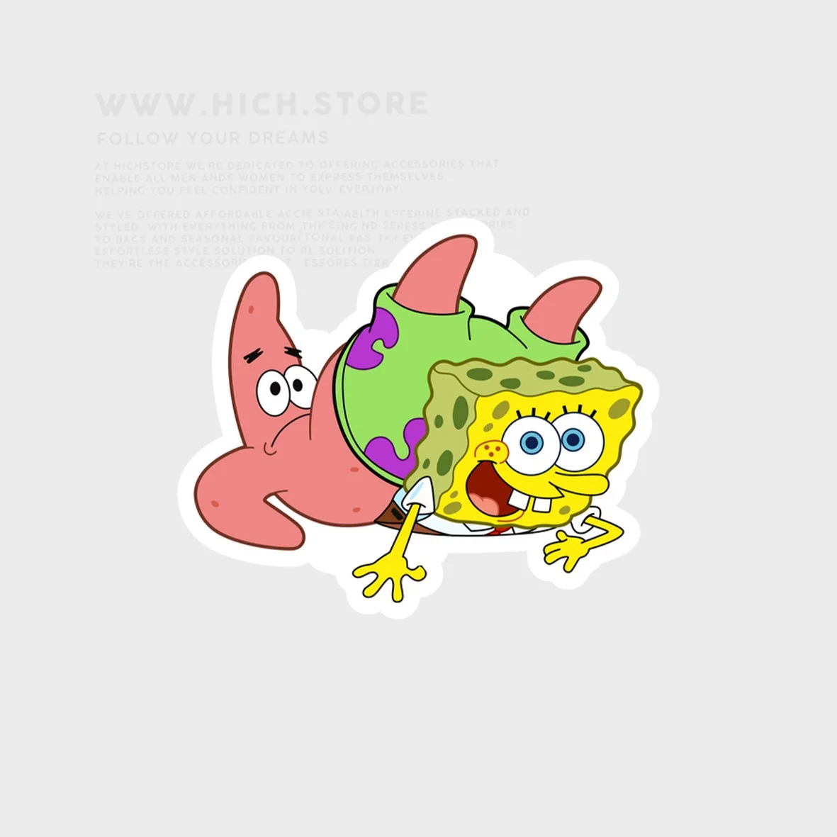 ستیکر کارتون باب اسفنجی (1)