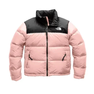 کاپشن نورث فیس صورتی