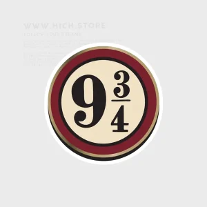 استیکر نه و سه چهارم