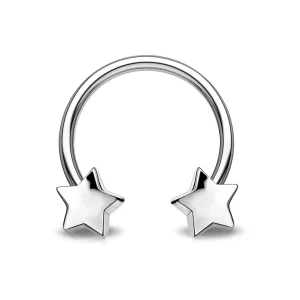 پیرسینگ اسمایل ستاره ای