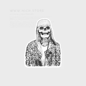 استیکر اسکلت نیروانا