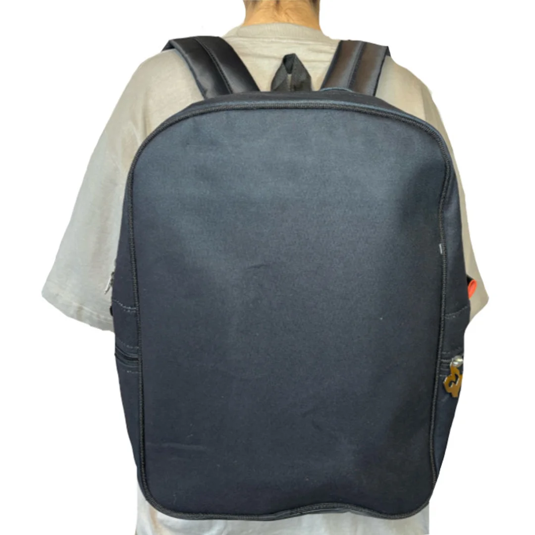 کوله مشکی ساده