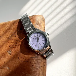 ساعت کاسیو کلاسیک بنفش plum