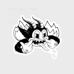 استیکر bad devil