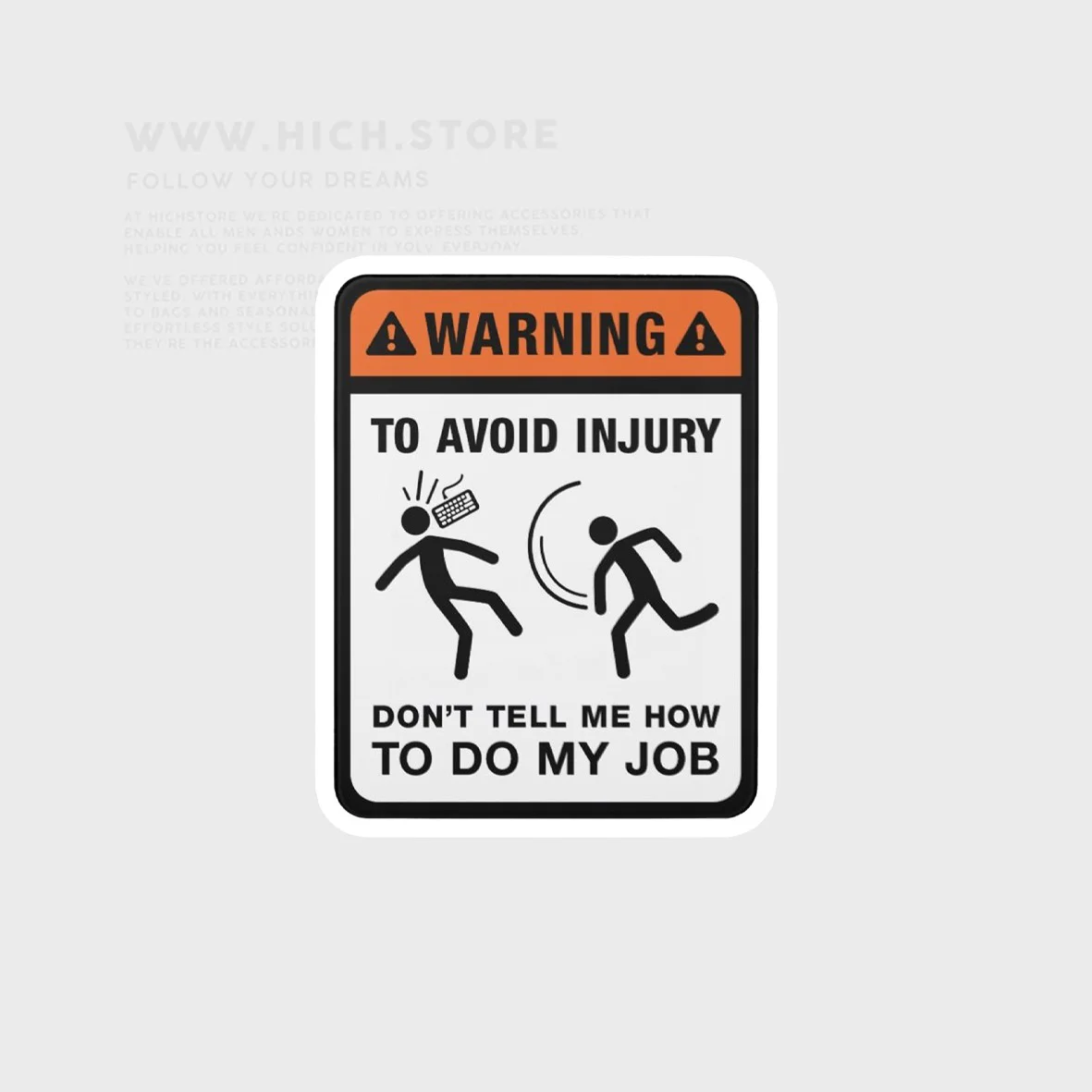 استیکر dont tell me استیکر dont tell me - Image 1
