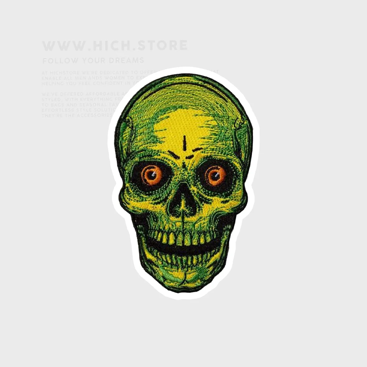 استیکر green skull استیکر green skull - Image 1