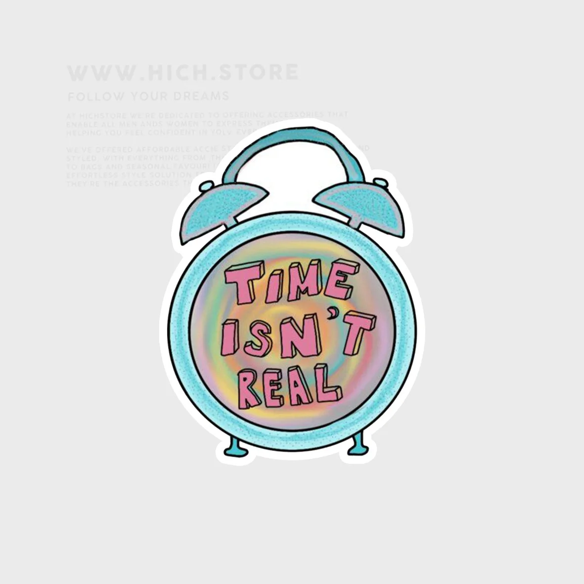 استیکر time isnt real استیکر time isnt real - Image 1