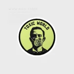 استیکر toxic world