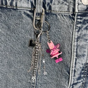 جاکلیدی لگو بتمن صورتی