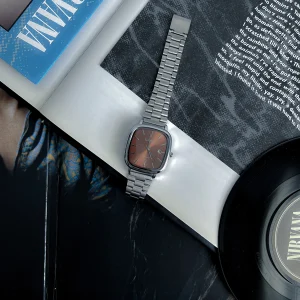 ساعت کاسیو اولد مانی قهوه ای