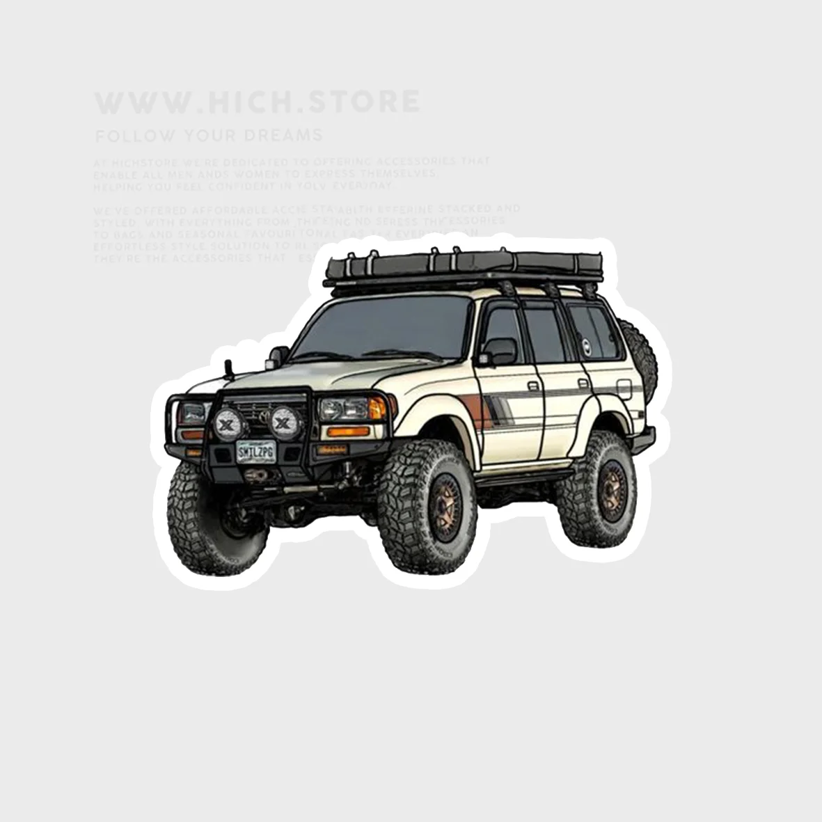 استیکر ماشین آفرودی استیکر ماشین آفرود - Image 1