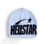 کلاه بافت Y2K طرح Hellstar