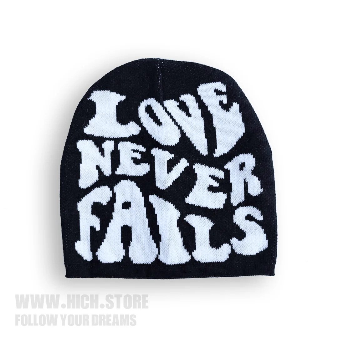 کلاه بافت Y2K مدل Love Never Falls