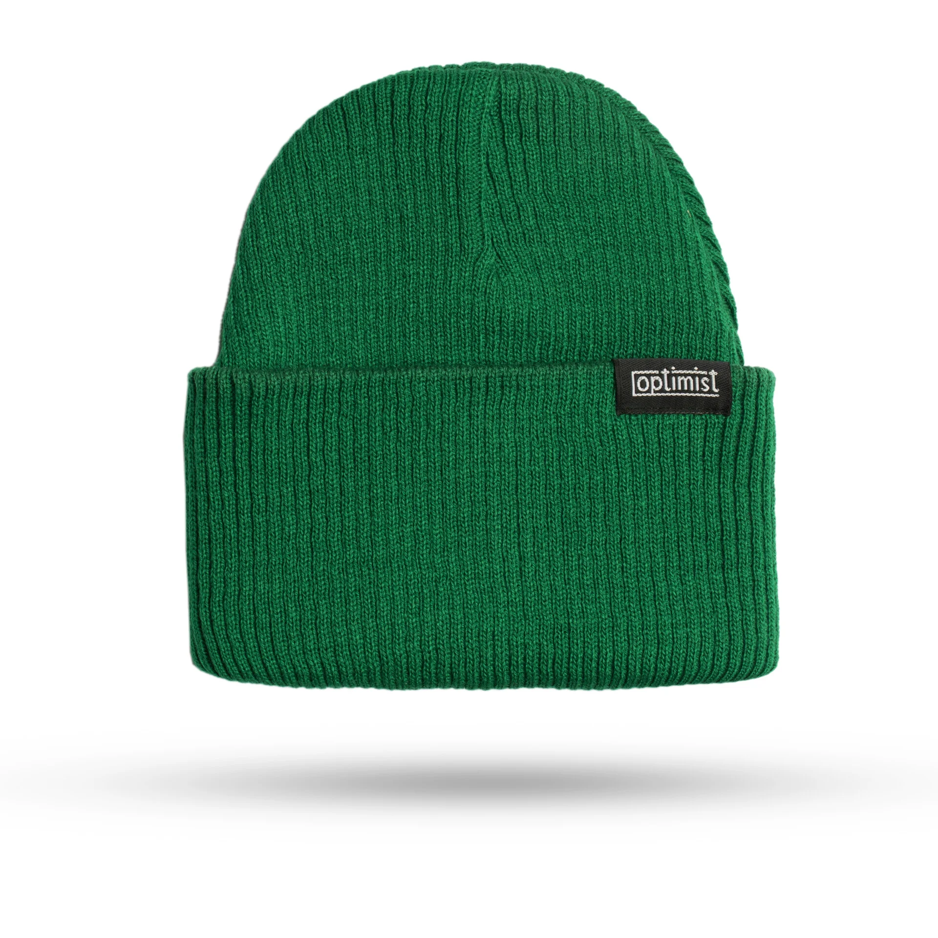 کلاه بافت ساده سبز