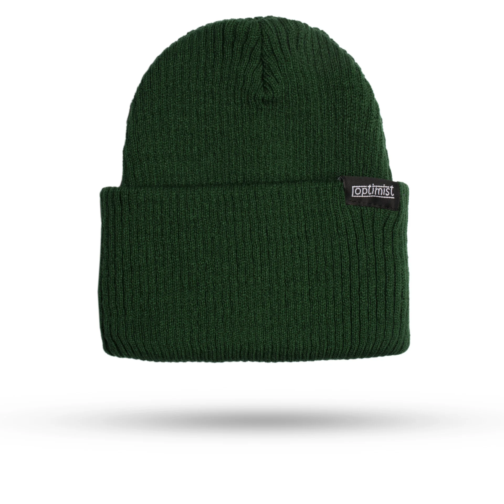 کلاه بافت سبز یشمی ساده