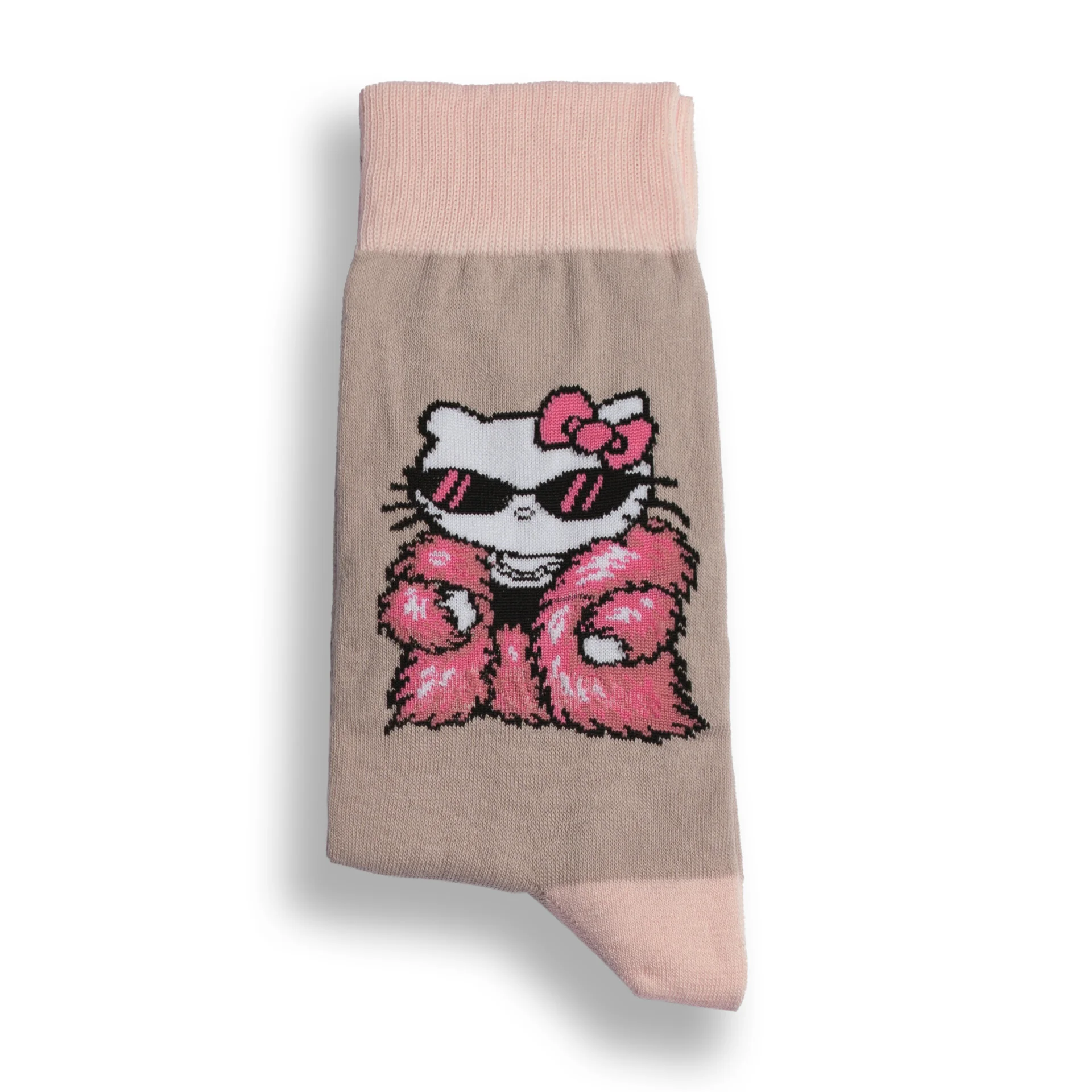 جوراب هلوکیتی صورتی