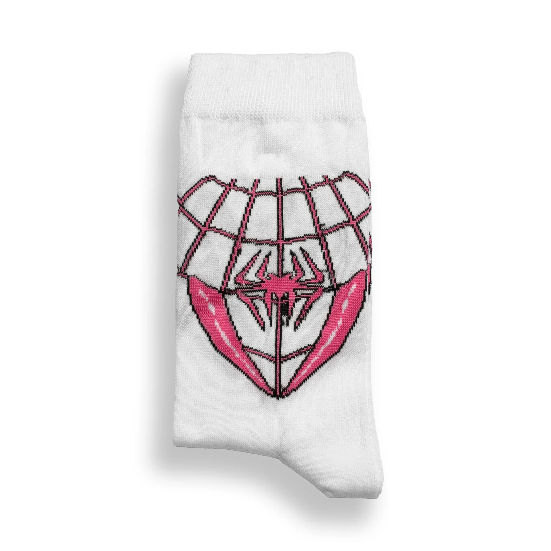 جوراب اسپایدر صورتی