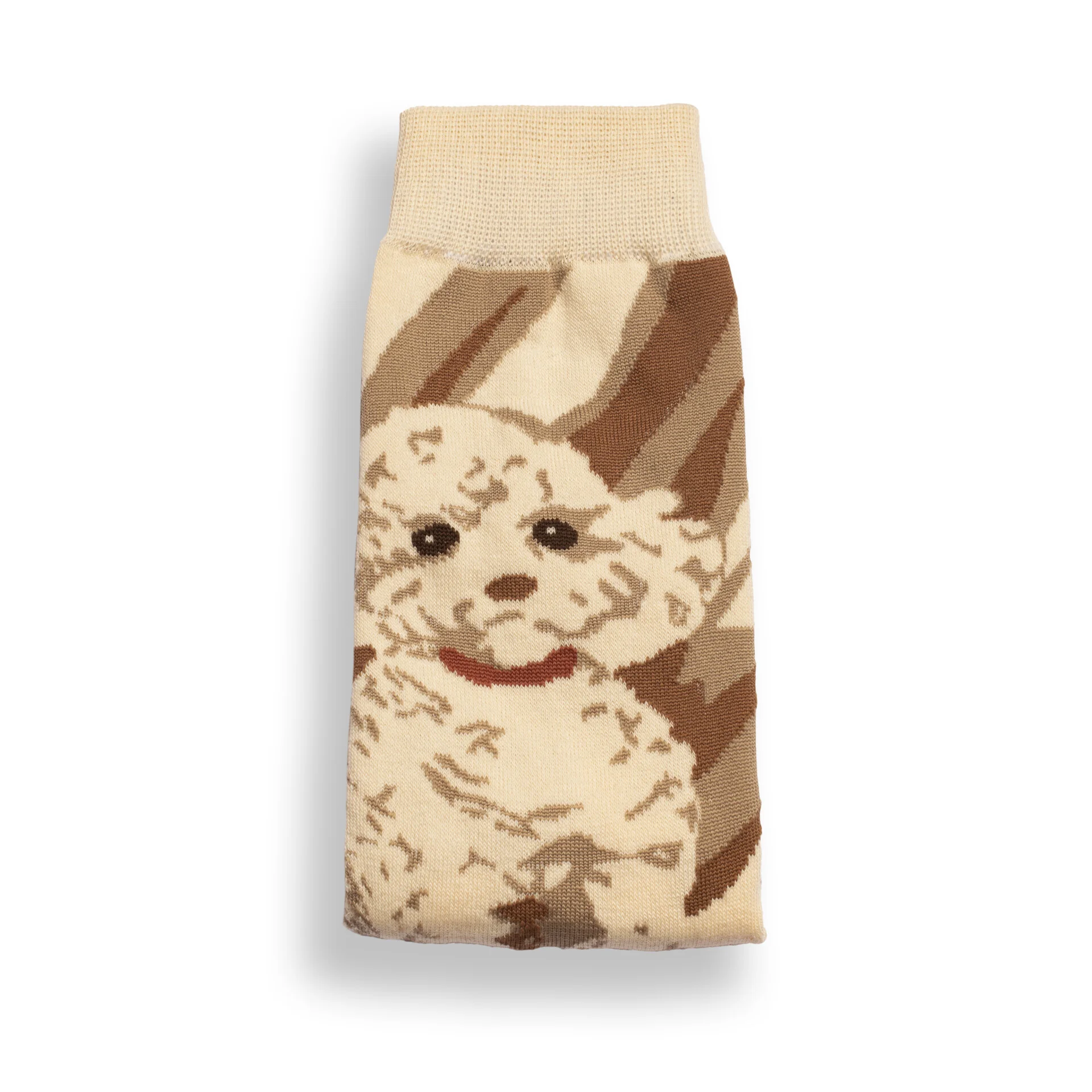 جوراب نقاشی سگ