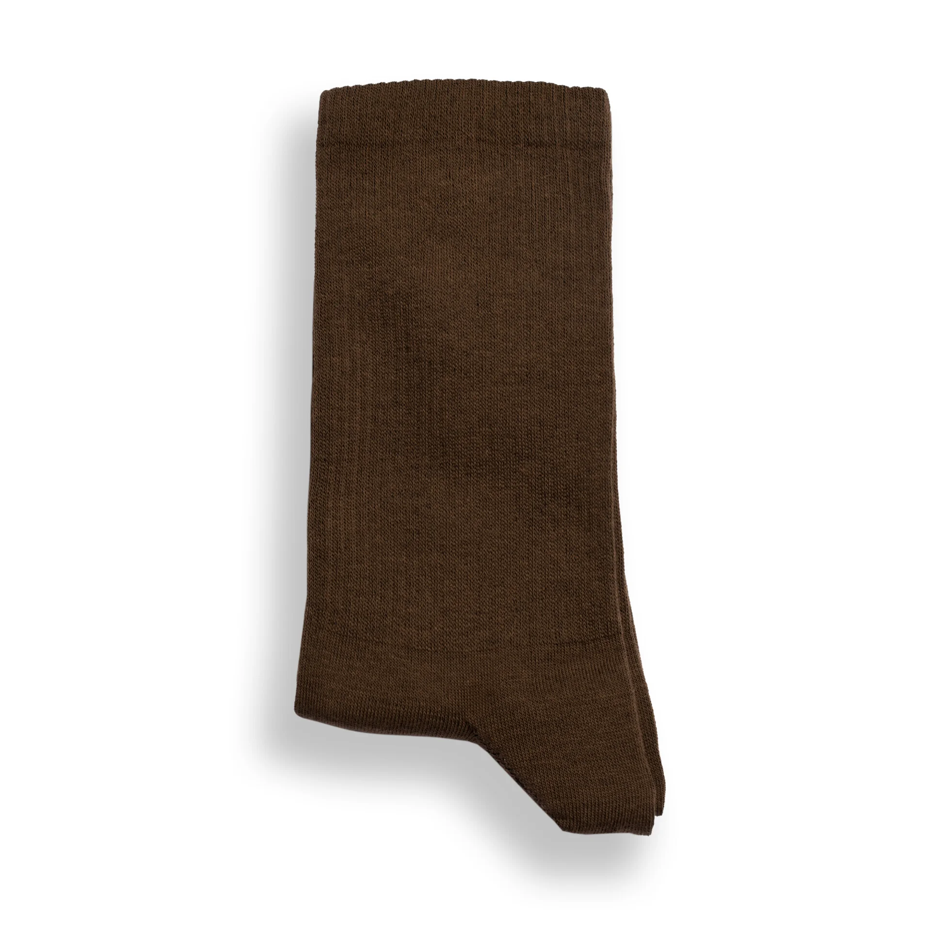  جوراب قهوه‌ای ساده 
