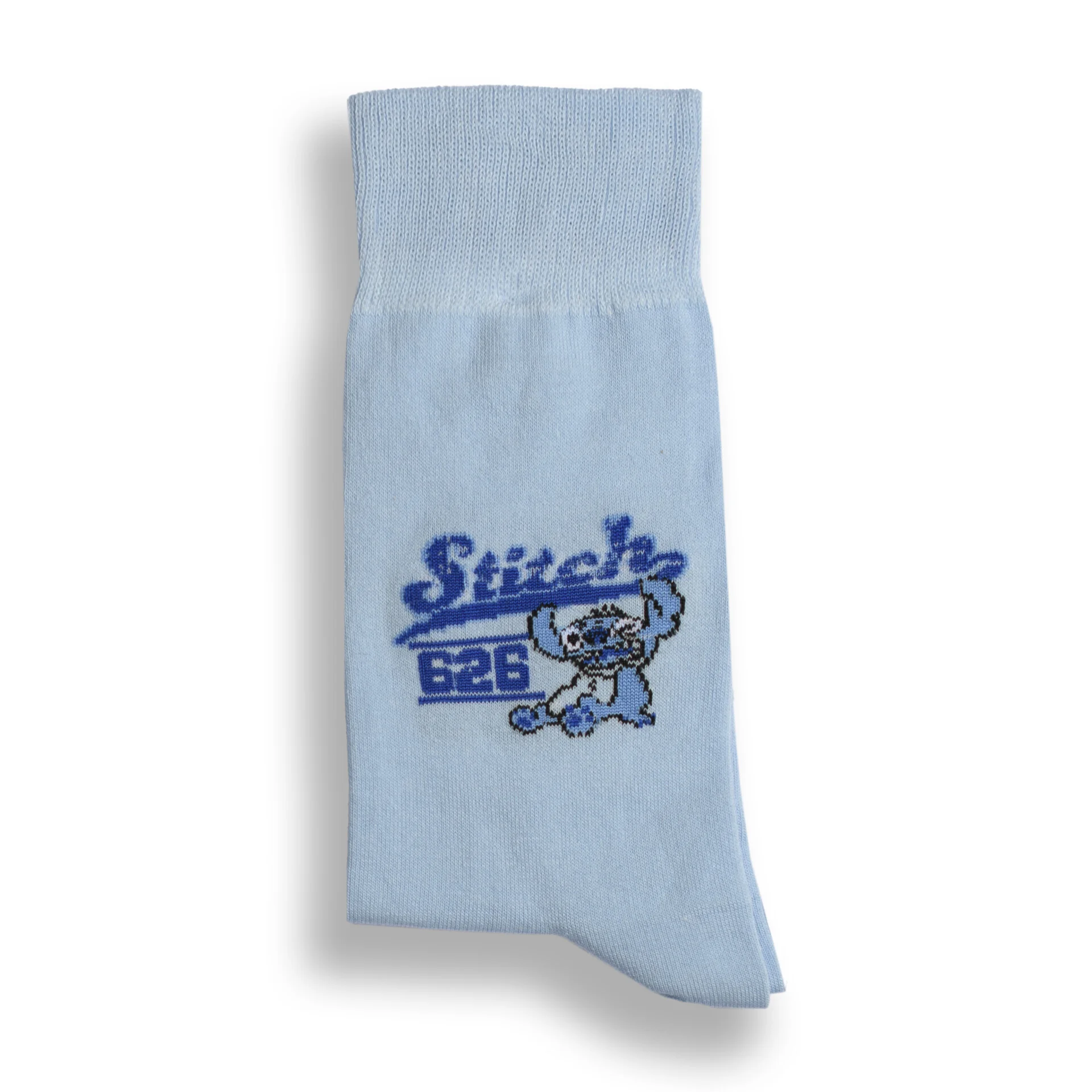 جوراب استیچ آبی