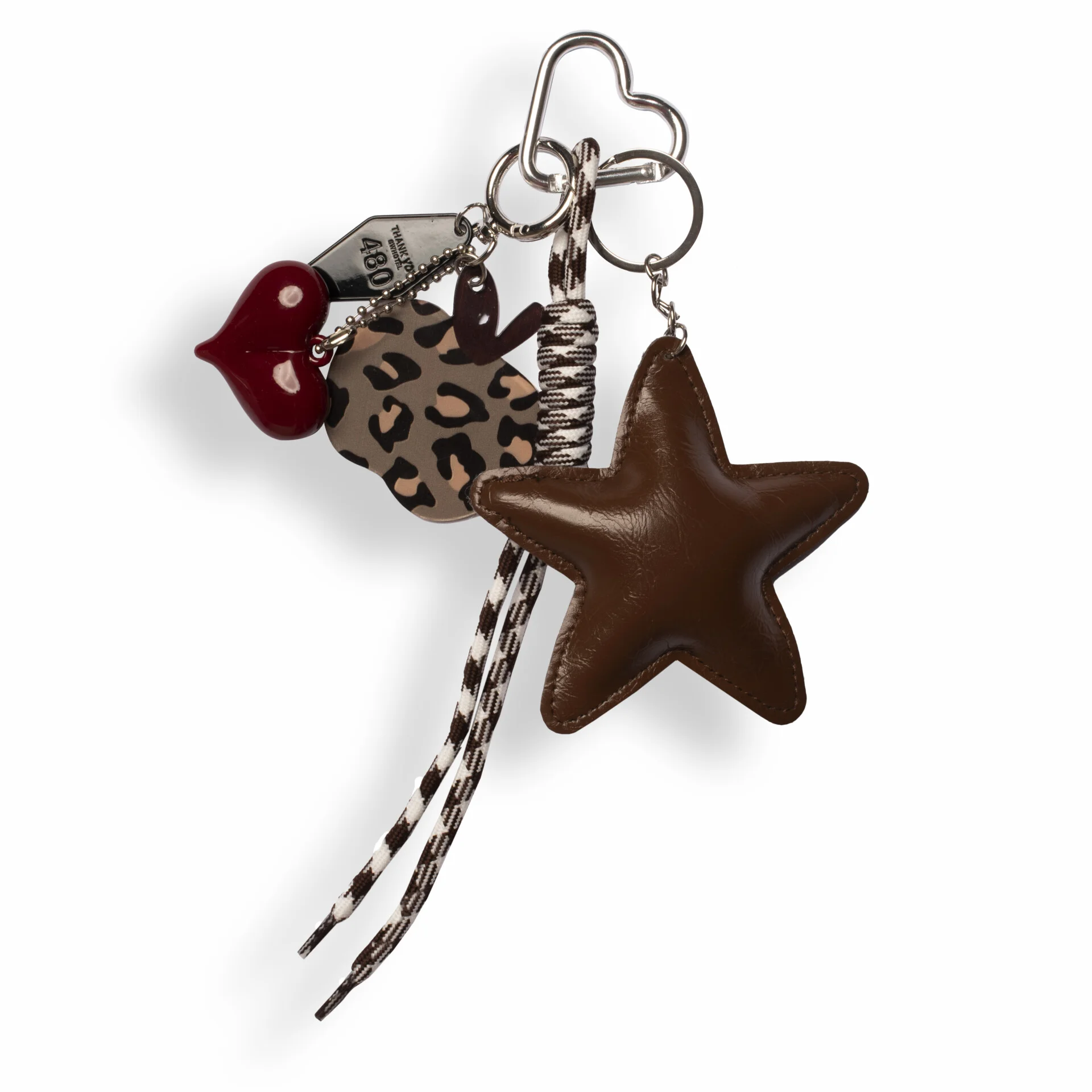  چارم کیف ستاره قهوه‌ای