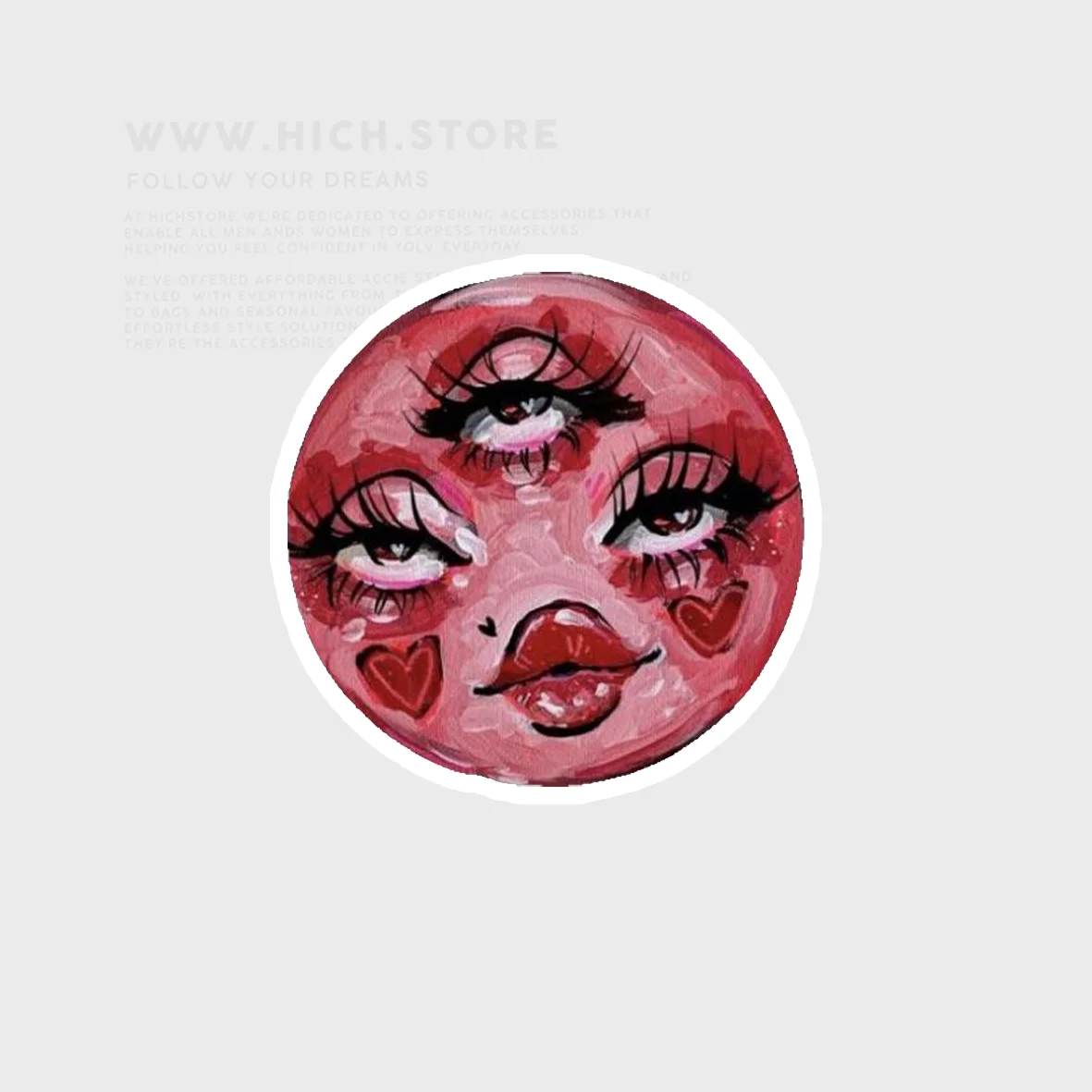 استیکر red face استیکر red face