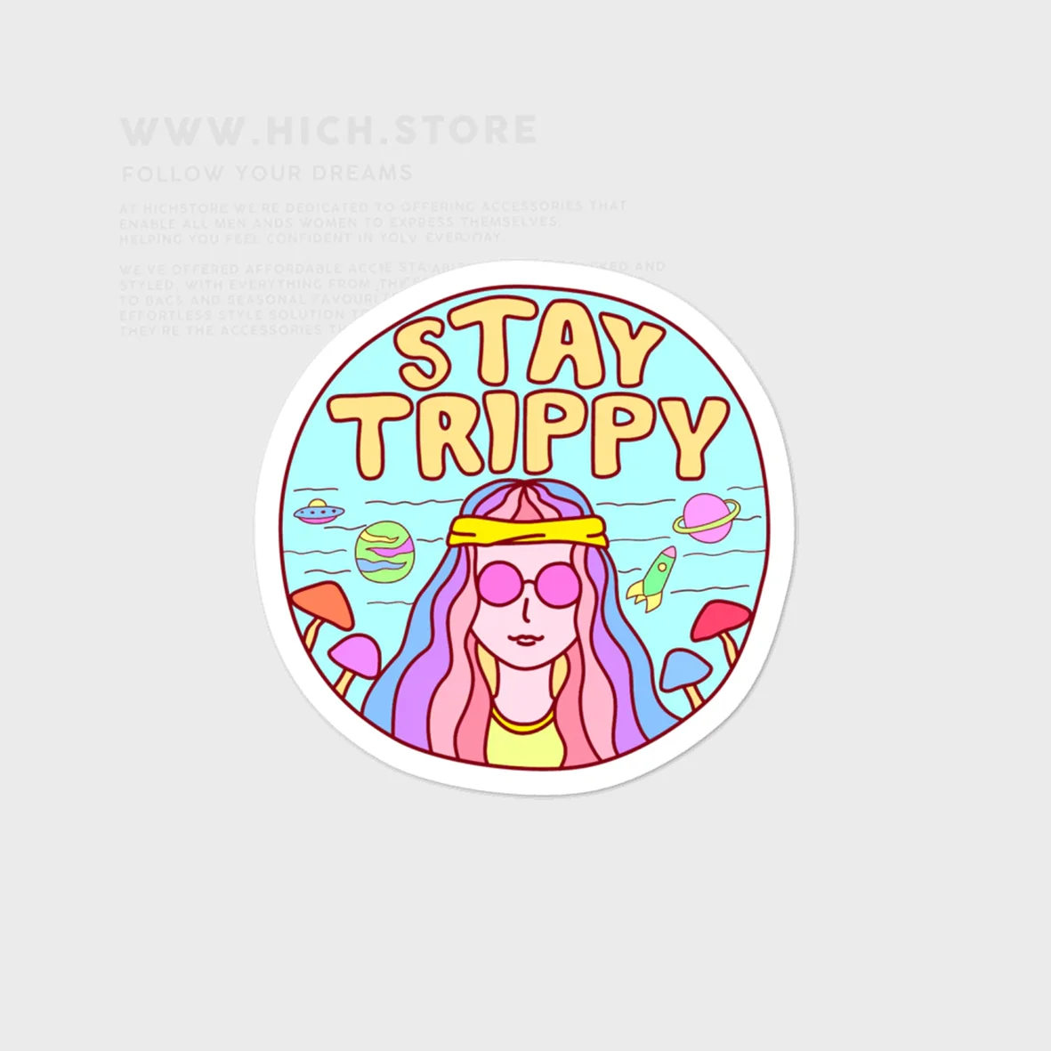 استیکر stay trippy