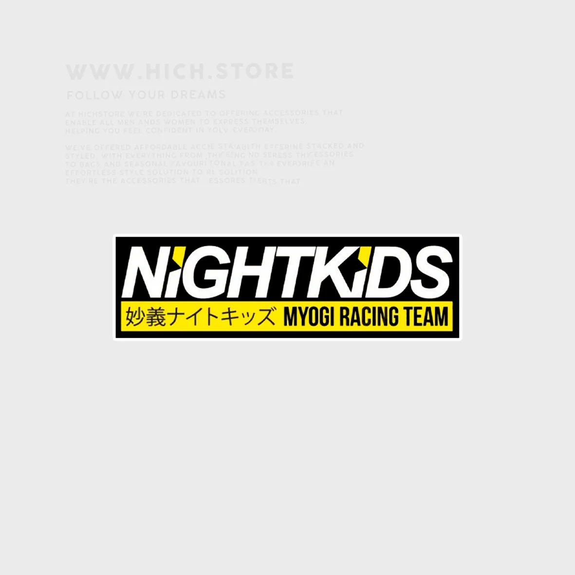 استیکر ماشین Nightkids استیکر ماشین Nightkids